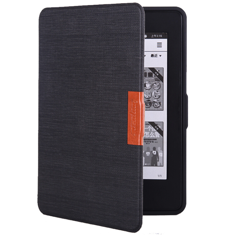 TUOZI Adaptor 558/X Mickey Edition Kindle Case/Shell New Kindle Electric Paper Book Soft Case Cover Canvas Pattern Black