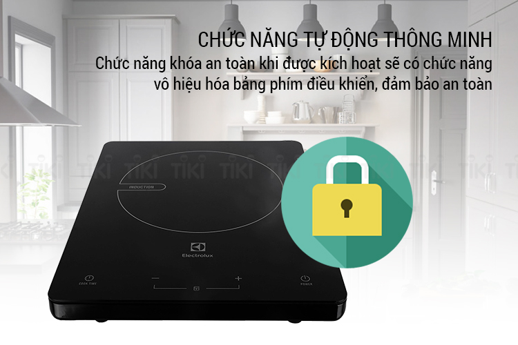 Bếp Điện Từ Electrolux ETD29KC - Đen (Kèm Nồi Lẩu) - Hàng chính hãng