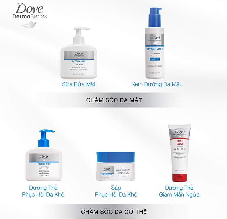 Sữa Dưỡng Thể Dove Dermaseries Nuôi Dưỡng Da Dịu Nhẹ Phục Hồi Da Khô (250ml)
