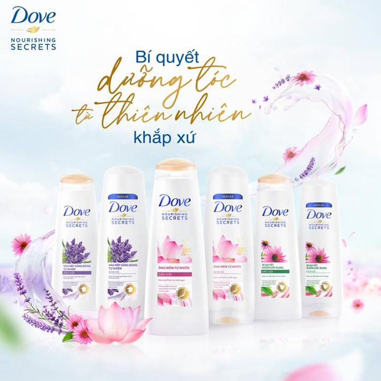 Dầu Xả Dove Óng Mềm Tự Nhiên (335g) Dầu Xả Dove Óng Mềm Tự Nhiên (335g)