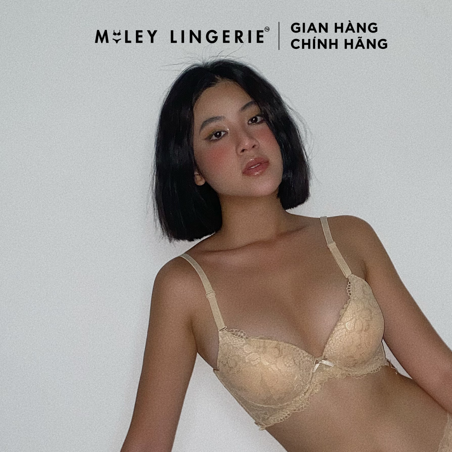 Áo Ngực Nâng Ngực Ren Nữ Mút Dày 4cm Active Miley Lingerie - Da BRL09001