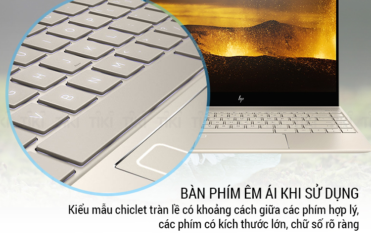 Laptop HP Envy 13-ad139TU 3CH46PA Core i5-8250U/Win10 (13.3 inch) - Vàng - Hàng Chính Hãng