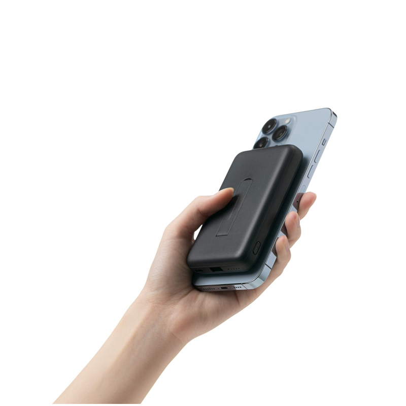 Sạc Dự Phòng Hít Từ Tính Không Dây INNOSTYLE PowerGo Magnectic 15W PD/QC3.0 22.5W 10.000mAh - IM22PDBLACK - Hàng Chính Hãng