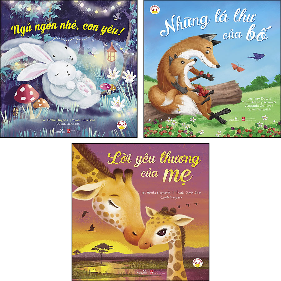 Bộ Sách Nói Lời Yêu Thương 2 - 6 Tuổi - Combo 3 Cuốn