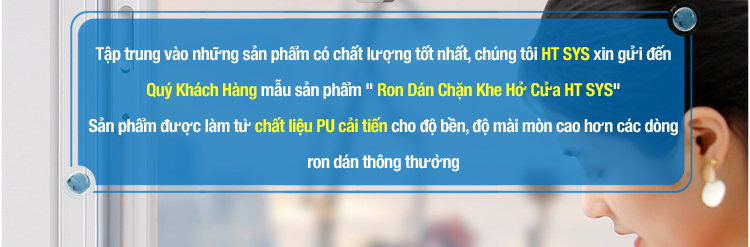 miếng chặn khe cửa ht sys