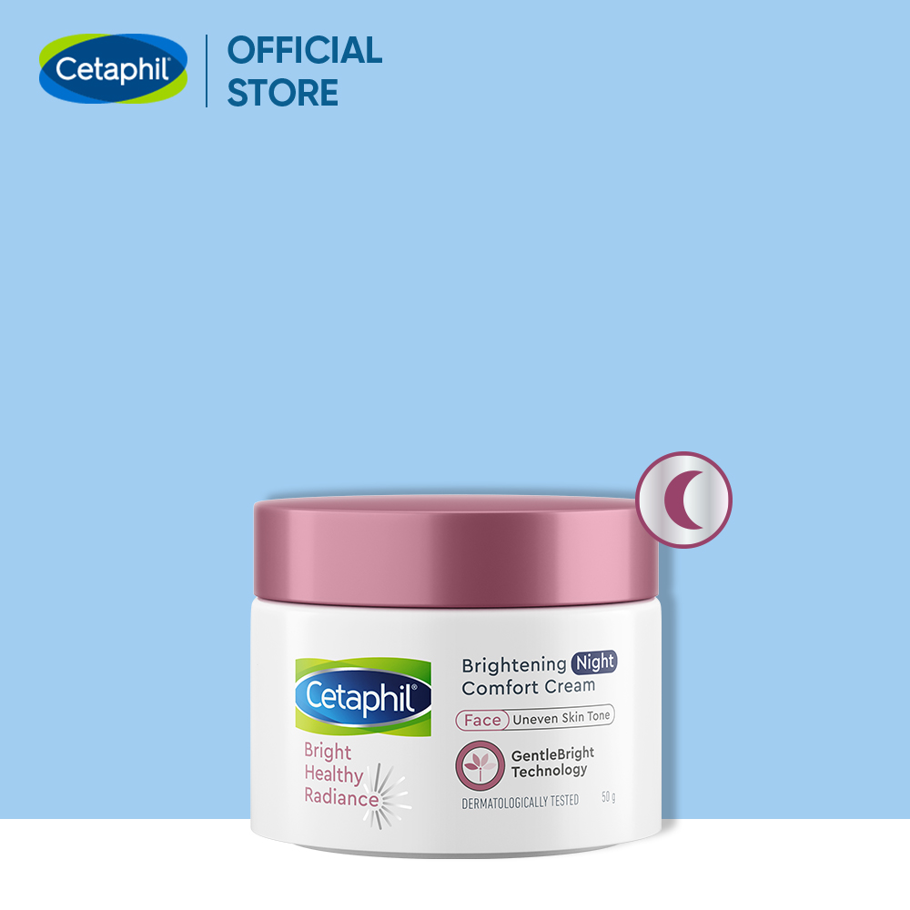 Kem dưỡng ẩm làm sáng da ban đêm Cetaphil Bright Healthy Radiance Night Comfort Cream 50g