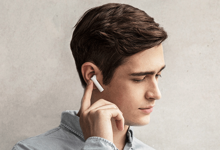 Millet Bluetooth headset Air2 generation Bluetooth headset Air2 generation active noise reduction true wireless Bluetooth headset mini in-ear mobile phone headset