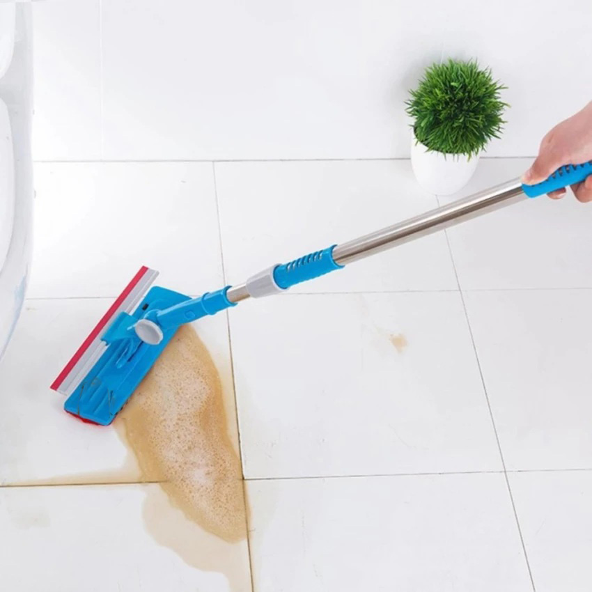 Cây Lau Kính Kéo Dài 2 trong 1 - (70 cm - 100 cm) giao màu ngẫu nhiên