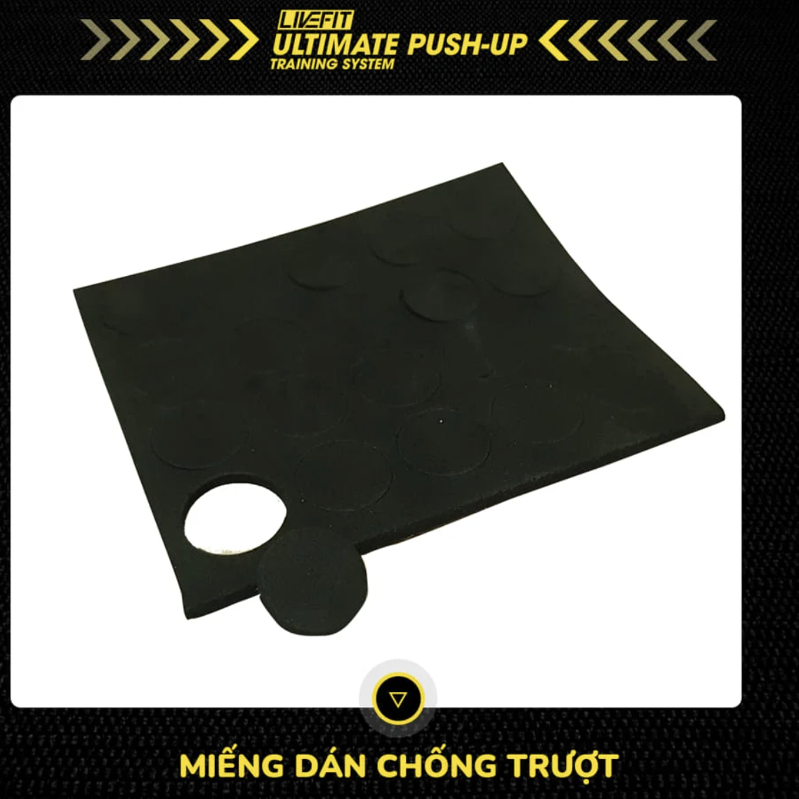 Bộ dụng cụ hít đất và tập luyện thể thao chuyên nghiệp LiveFit 18 trong 1