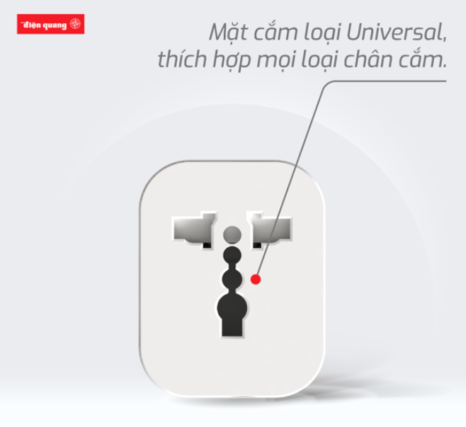 Phích Cắm Thông Minh Điện Quang Apollo ĐQ SP1.1 01 Wifi Trắng - Hàng chính hãng