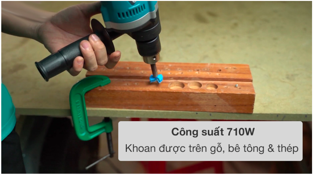 Máy khoan búa(16mm) Makita M8100B