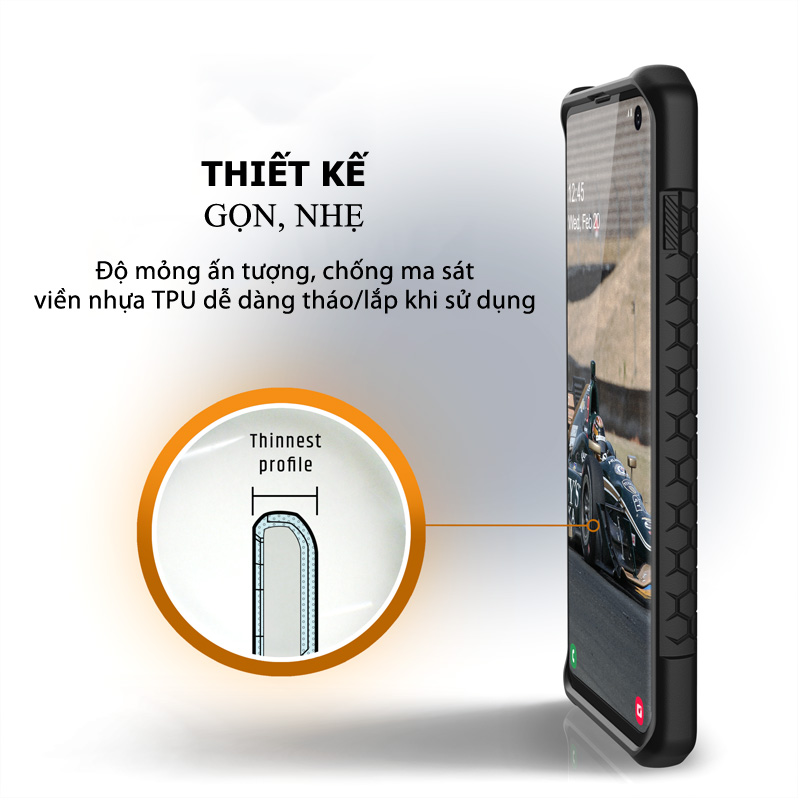 Ốp lưng Samsung Galaxy S10 Plus UAG Monarch Series