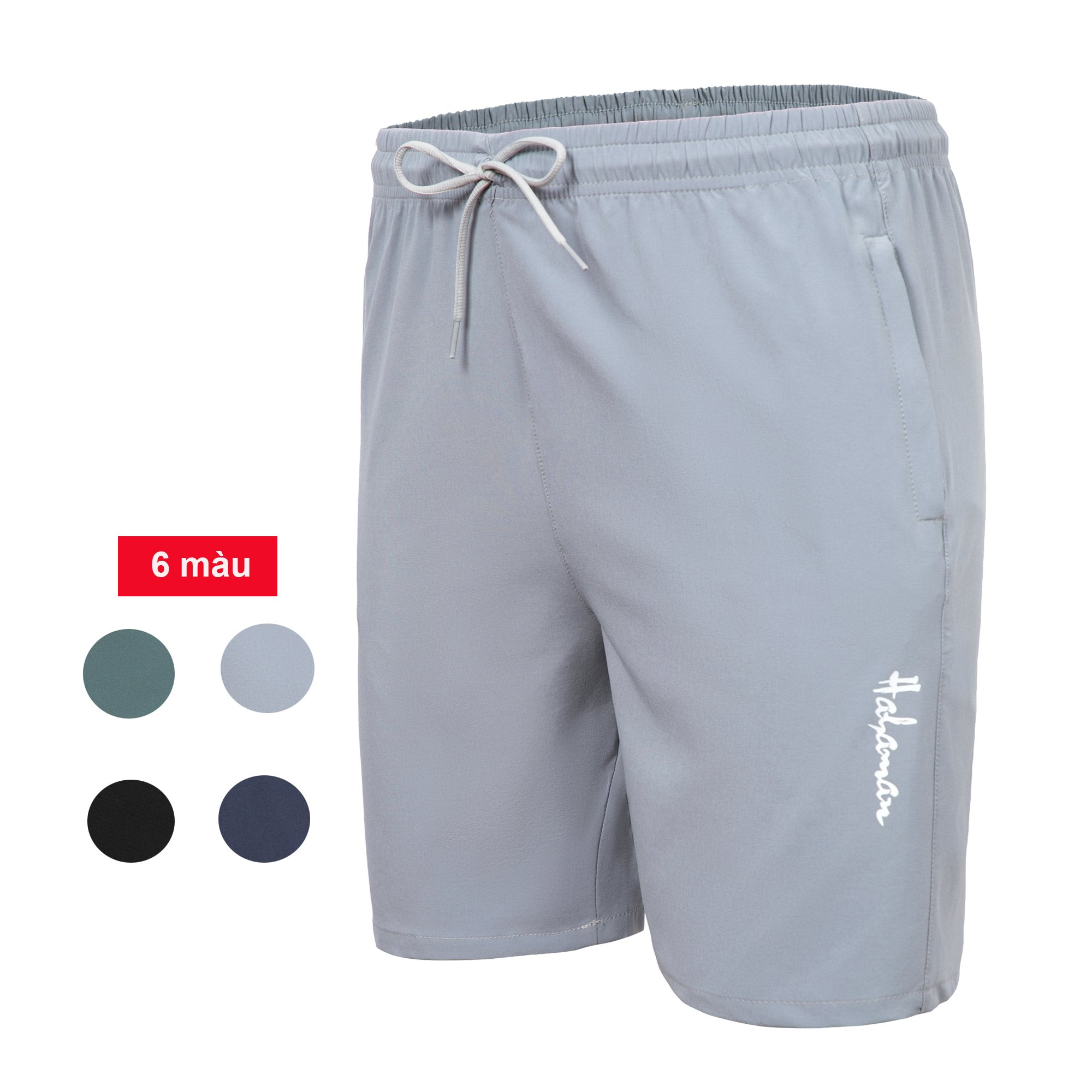 Quần short dù gió HAHAMAN thể thao co giãn cao cấp QD0025