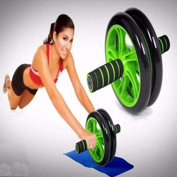 Con Lăn Tập Cơ Bụng Ab Wheel (Xanh Lá Cây)