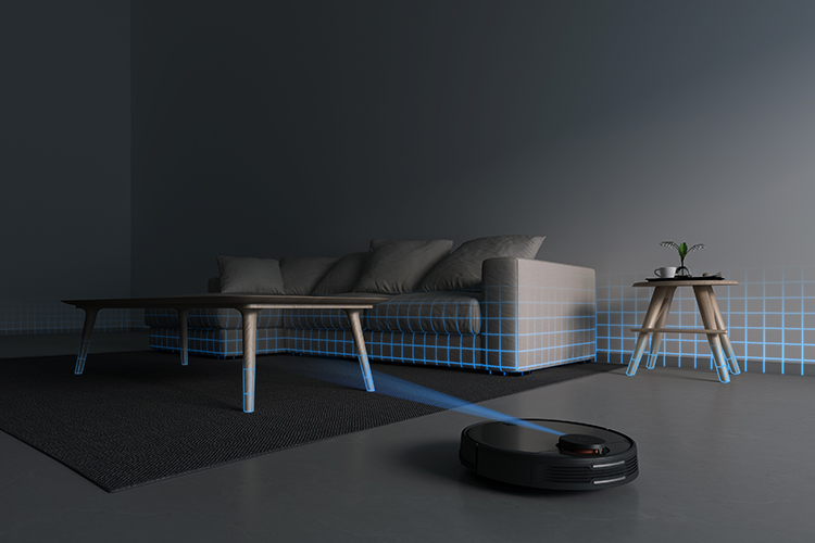 Robot hút bụi lau nhà thông minh Xiaomi SKV4110GL màu trắng - Hàng Chính Hãng