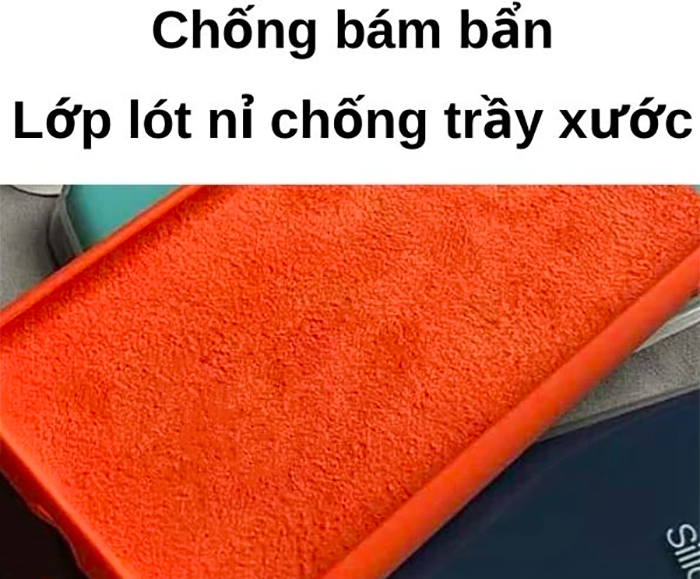 Ốp lưng silicone case cho iPhone 7/ 8/ SE 2020 chống sốc chống bám bẩn có lớp nhung lót mặt trong chống trầy xước điện thoại - Hàng chính hãng