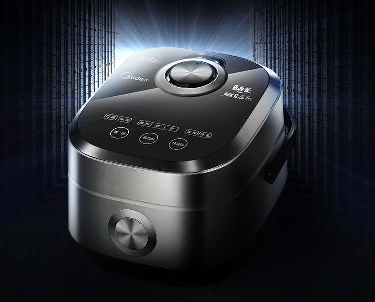 Midea rice cooker multi-stage IH electromagnetic heating variable pressure titanium gold tripod 4L rice cooker PFZ4003