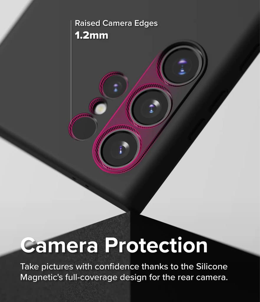 Ốp lưng Samsung Galaxy S24 Ultra/ S25 Ultra RINGKE Silicone Magnetic_ Hàng chính hãng