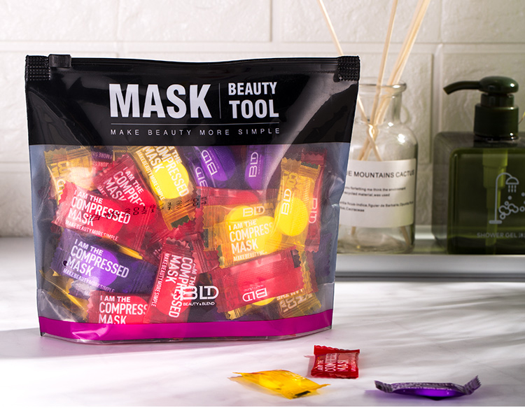 Mặt Nạ Nén Dạng Viên Siêu Mỏng Beautyblend (100 Viên)