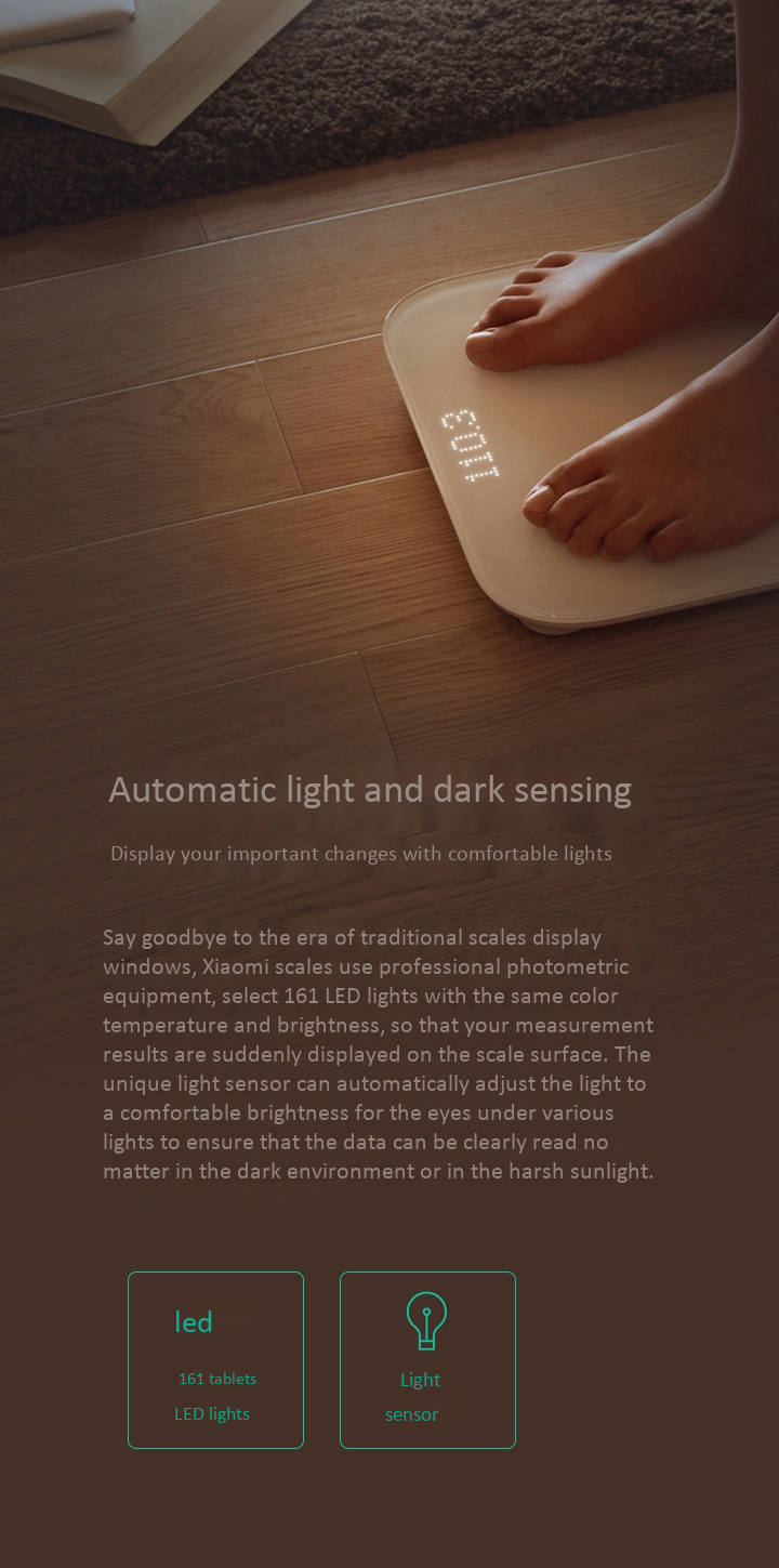 Cân Sức Khỏe Điện Tử Thông Minh Xiaomi Millet Body Fat Scales 2