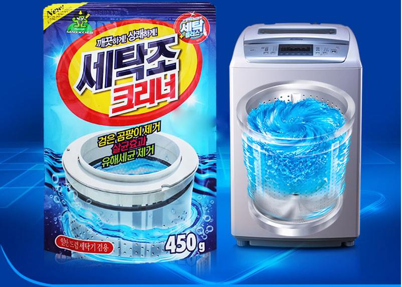 Bộ sản phẩm vệ sinh lồng máy giặt giúp tăng tuổi thọ máy giặt