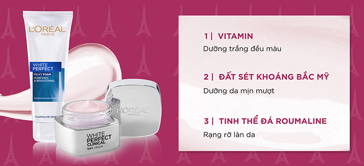 Bộ Chăm Sóc Da Ban Ngày Hoàn Hảo L'Oréal Paris (4 Món)