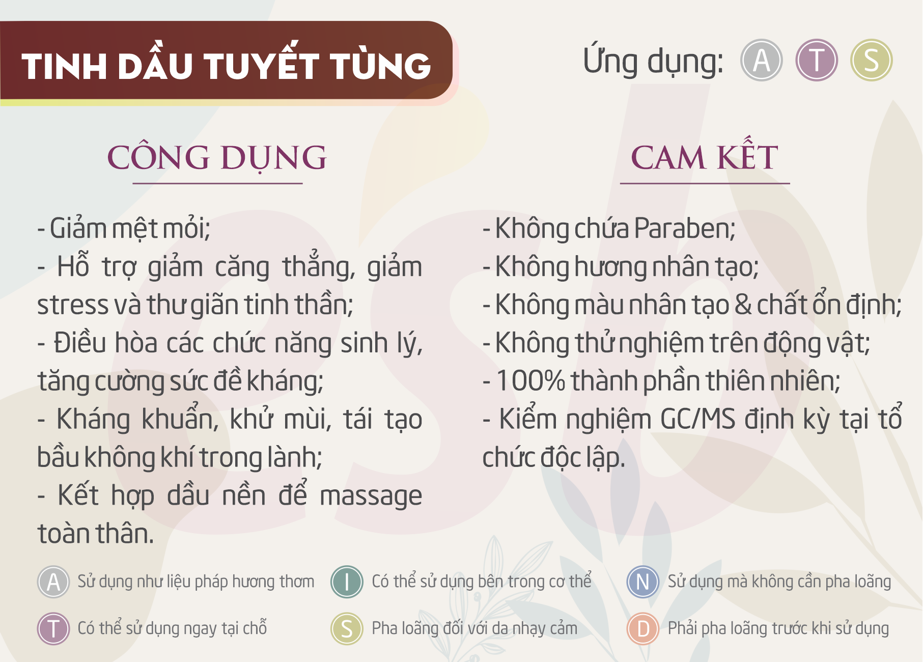 công dụng của tinh dầu vỏ quế