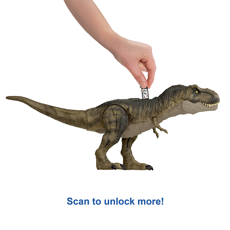 đồ chơi jurassic world mattel khủng long bạo chúa t-rex hdy55 4