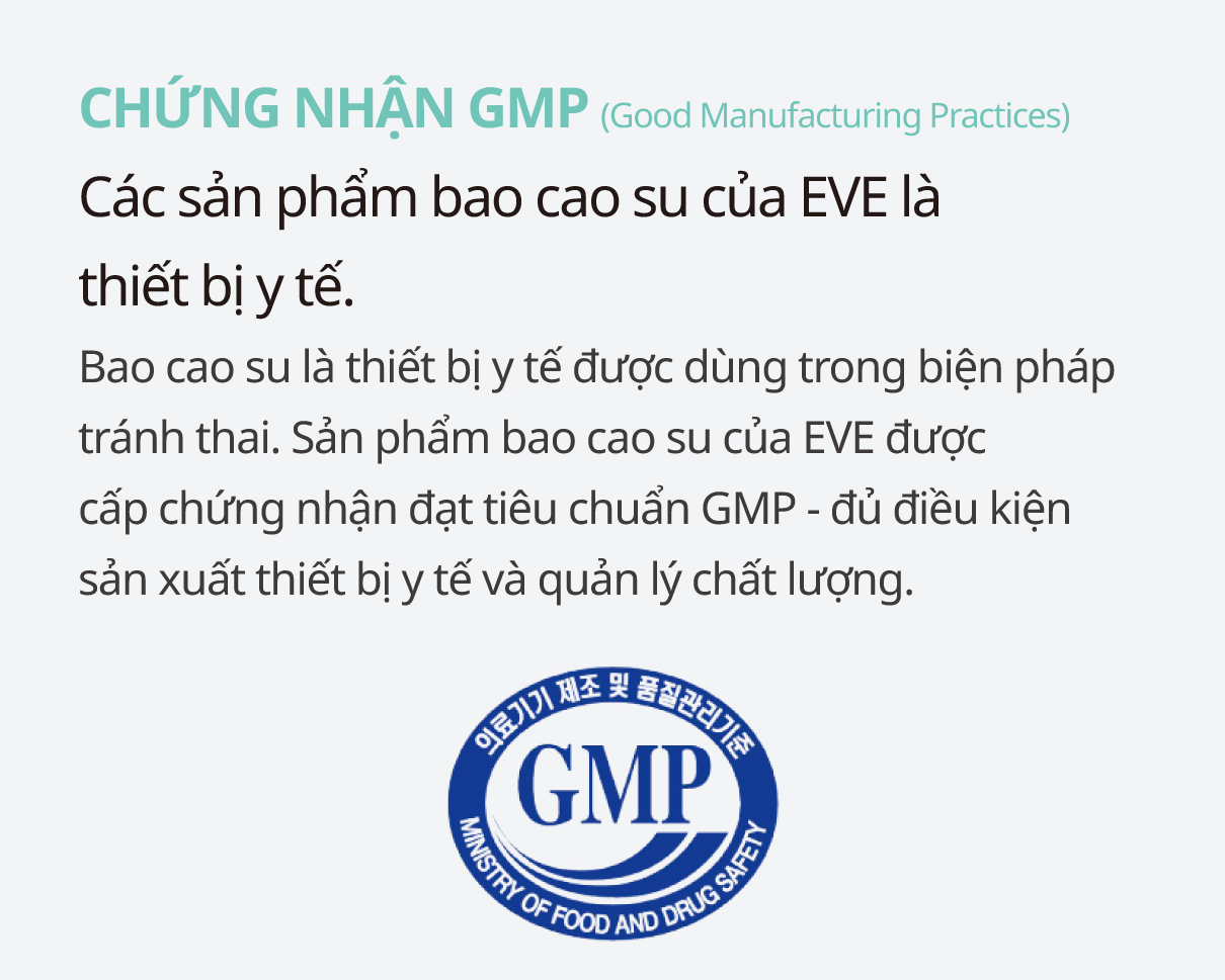 Bao cao su EVE Large - Hộp 10 cái - Nhập khẩu chính hãng Hàn Quốc Vegan PETA & GMP certified [không mùi] 11