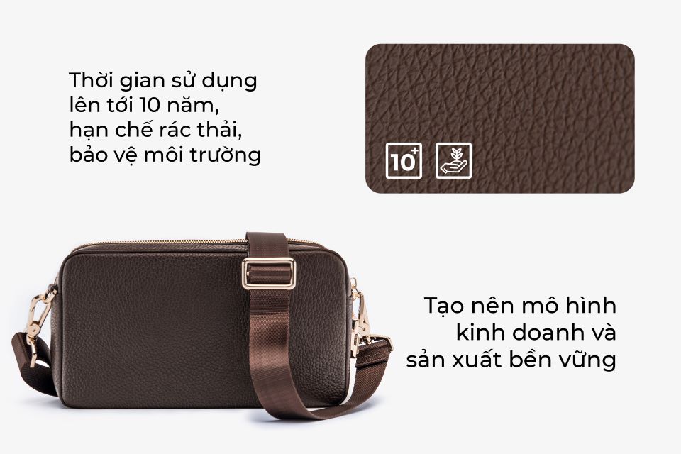 Ví Da Cầm Tay Clutch Nam Chính Hãng GENCE RB09 Da Bò Khóa Vân Tay Cao Cấp Màu Nâu