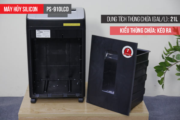 Máy Hủy Tài Liệu Silicon PS-910LCD