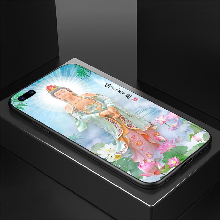 Ốp kính cường lực cho điện thoại Oppo Realme C1 - Tôn giáo MS TGIAO070
