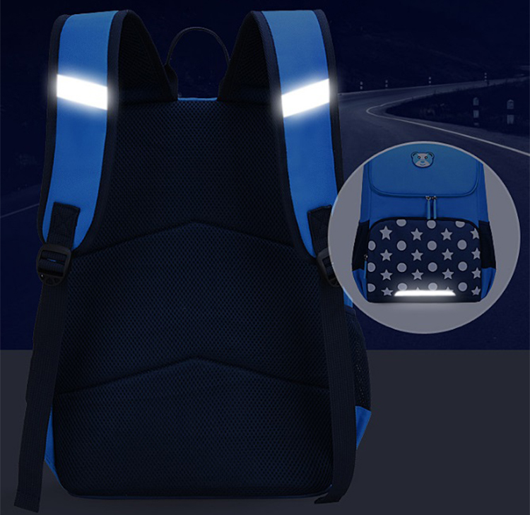 Ba lô học sinh Sesame siêu nhẹ chống gù lưng