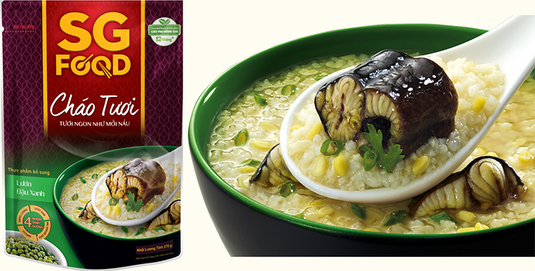 Lốc 5 - Cháo Tươi 270g, Thịt Bằm, Sườn Non, Lươn, Cá Lóc, Cá Hồi