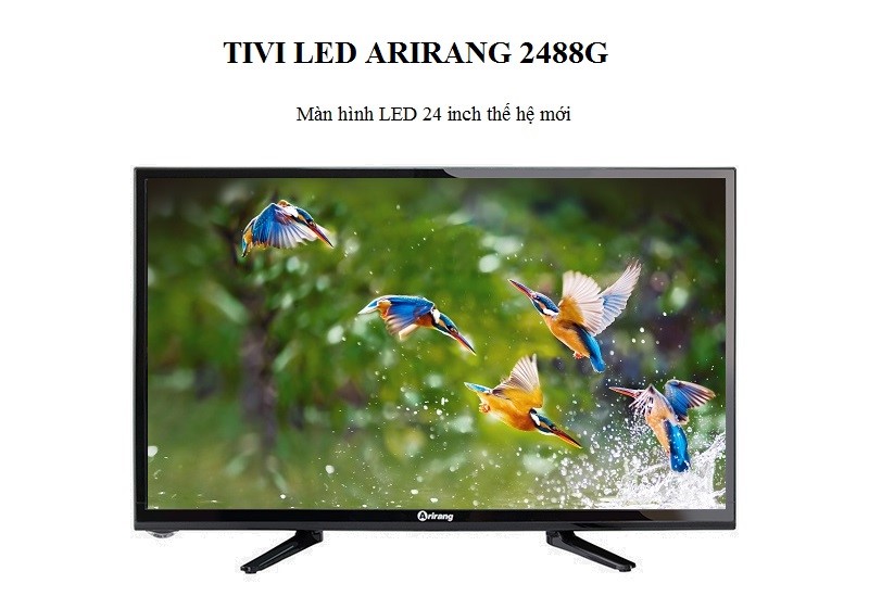 Tivi LED Arirang 24 Inch HD AR-2488F - Hàng Chính Hãng