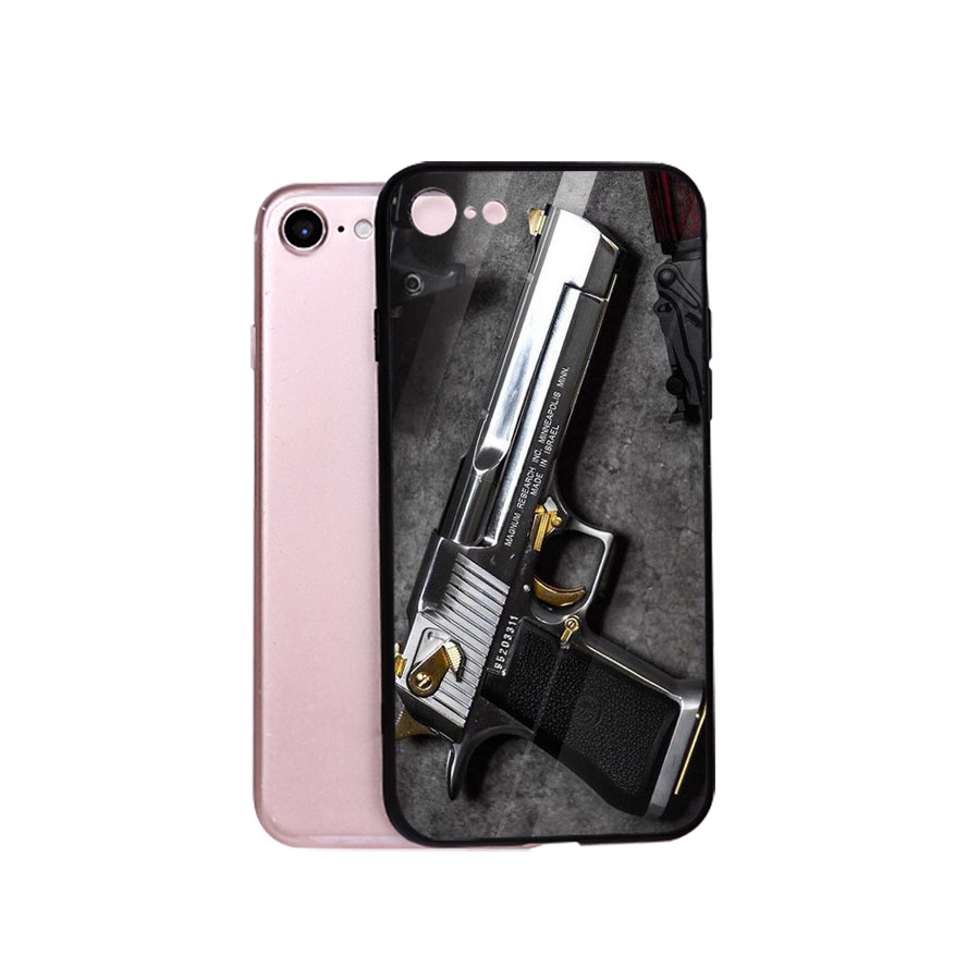 Ốp kính cường lực cho điện thoại iPhone 6 Plus/6s Plus - GOLDEN GUN MS DGDG010