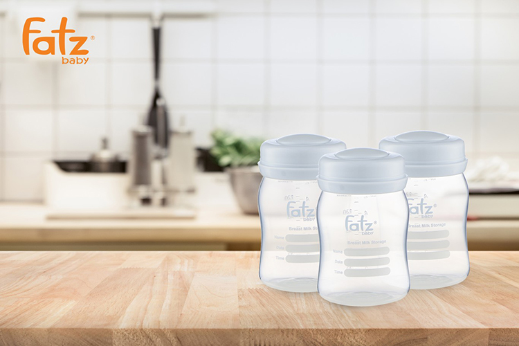 Bộ 3 bình trữ sữa Faztbaby FB0120N 150ml