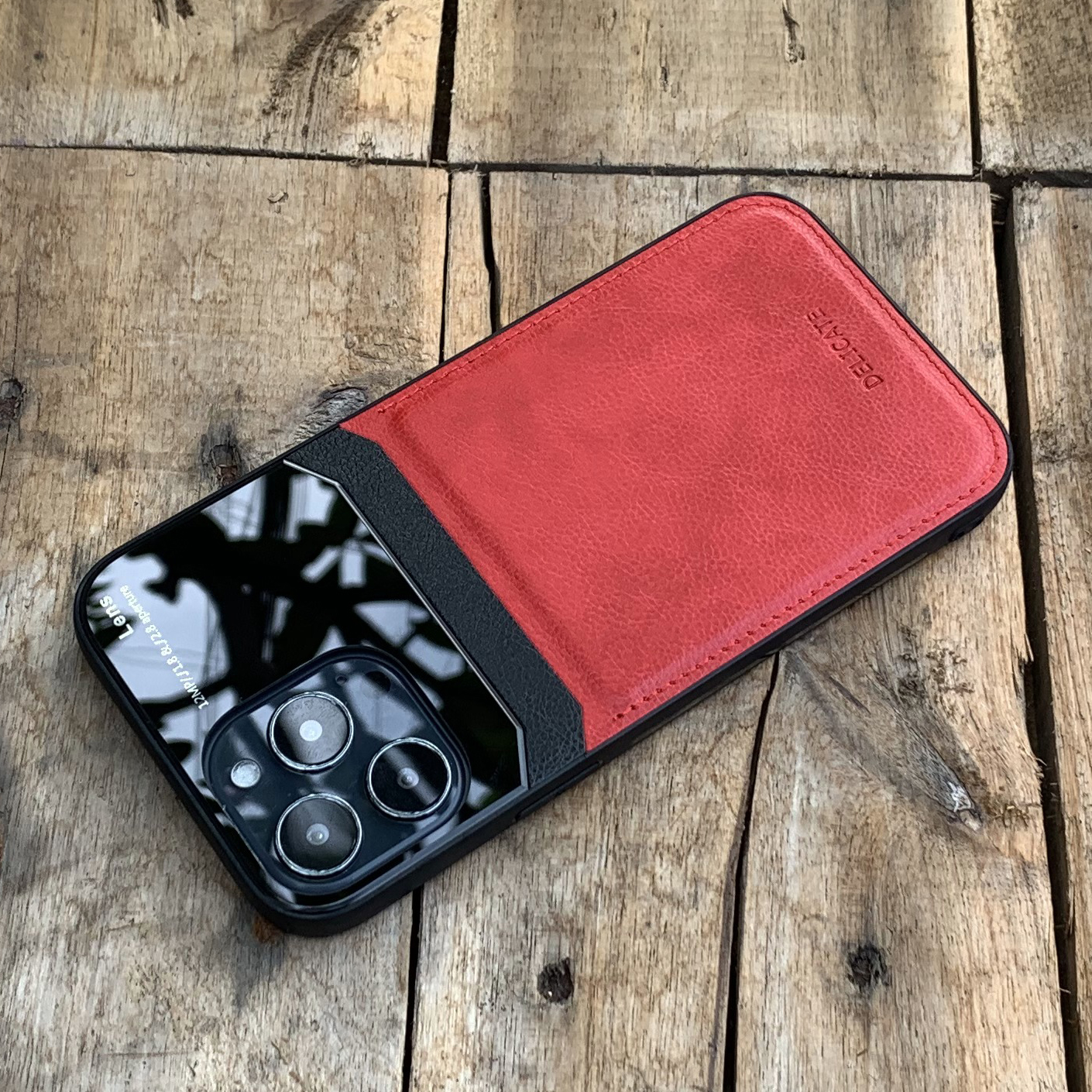 Ốp lưng da thời trang kết hợp MICA dành cho iPhone 13 / 13 Pro / 13 Pro Max / 13 Mini - Hàng nhập khẩu