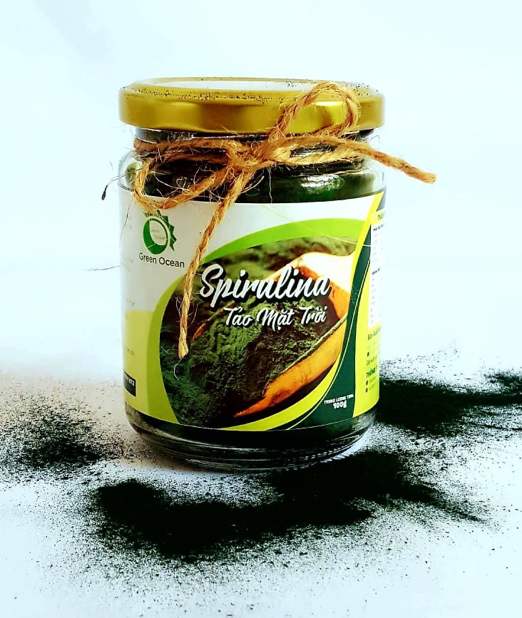 Bộ 2 sản phẩm Tảo xoắn Spirulina nguyên chất tốt cho sức khỏe và làn da 1