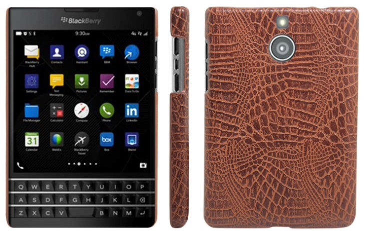Ốp Lưng Vân Cá Sấu Dành Cho Blackberry Passport Silver