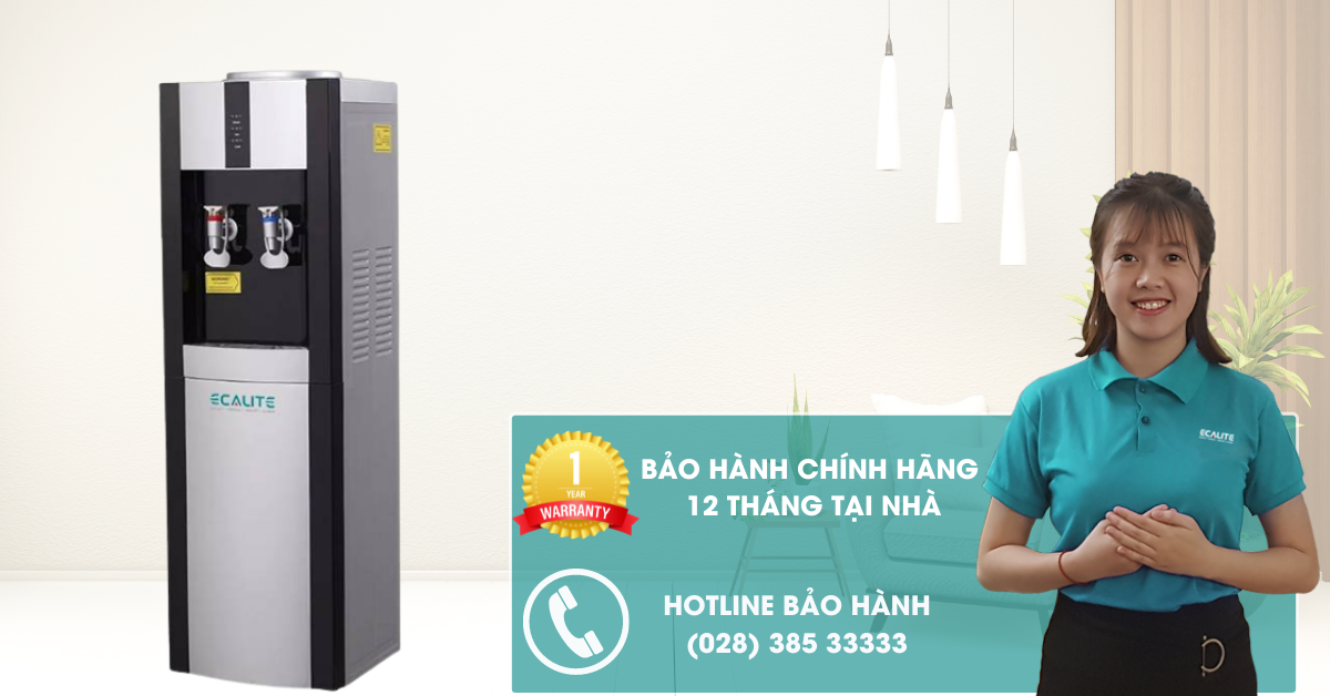 cây nước nóng lạnh Ecalite ehc-01ub bảo hành 12 tháng