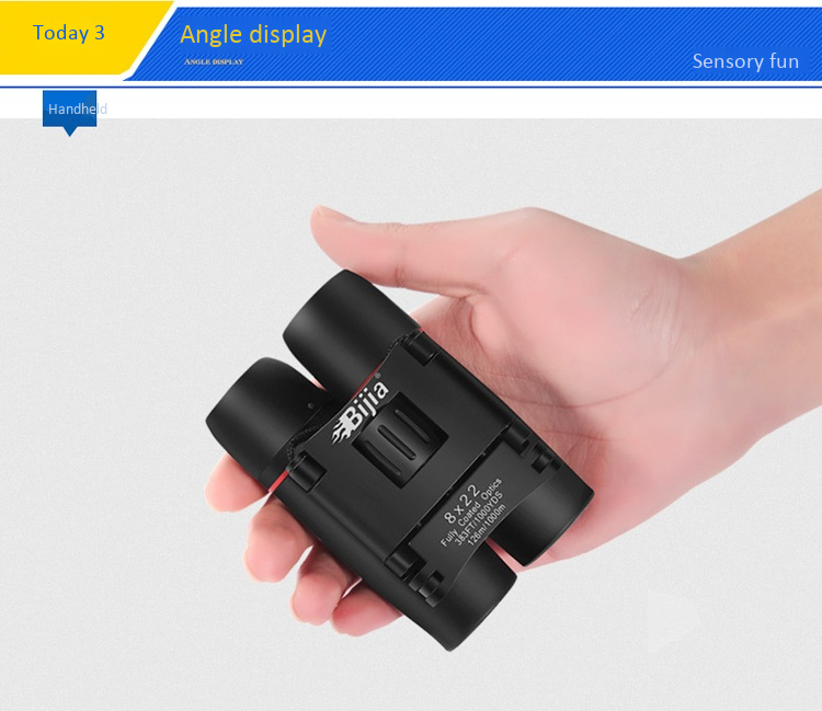 Ống Nhòm Độ Nét Cao Nhìn Xuyên Đêm BIJIA Wolf Eye 8X22