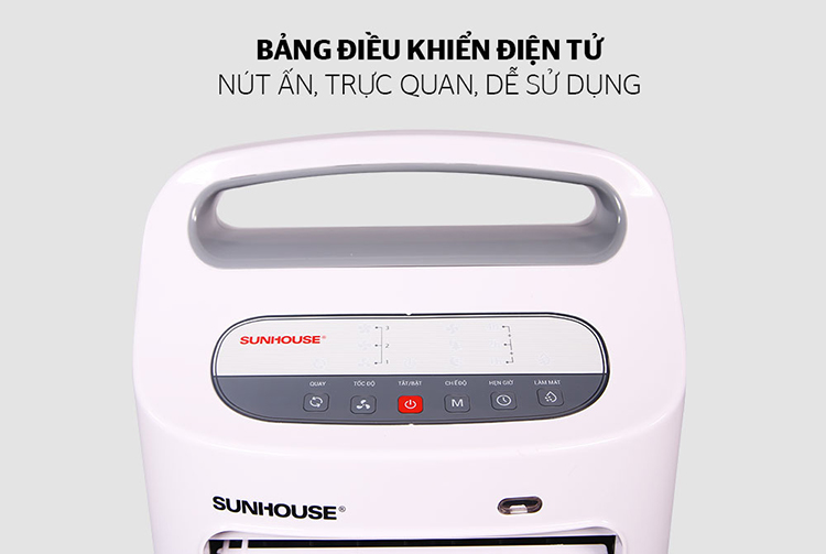 Máy Làm Mát Không Khí - Quạt Điều Hòa Sunhouse SHD7701 - Hàng chính hãng