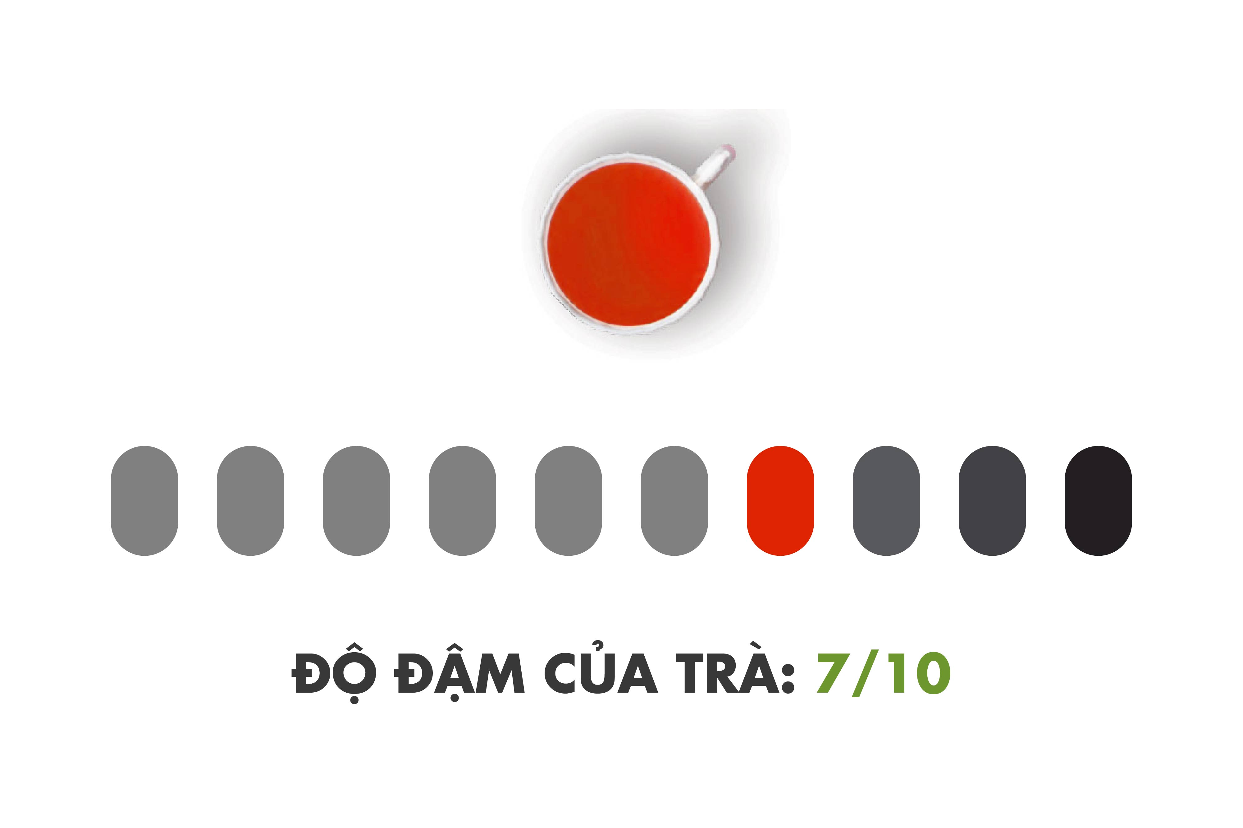 Trà Đen Viên B471 Dotea 500g/ 100g - Chát Đặc Ngọt Hậu Hương Thơm Nồng Đượm