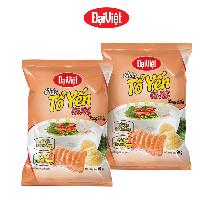 Cháo Tổ yến Cá hồi Rong biển Đại Việt