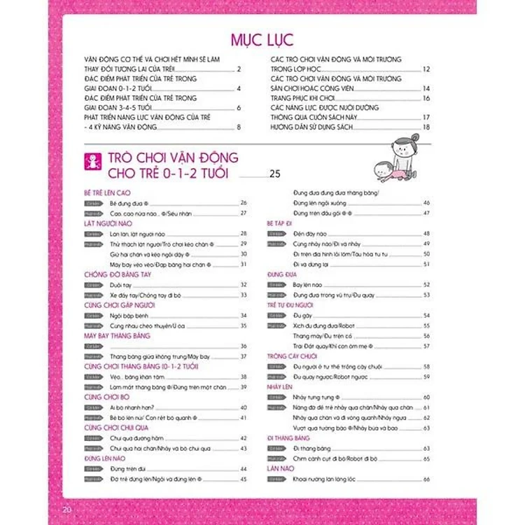 Sách 450 Trò Chơi Vận Động Cho Trẻ Mầm Non