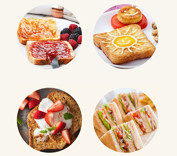 Xiaomi Deerma Bread Baking Machine Electric Toaster Household Automatic Breakfast Toast Sandwich Maker Reheat Kitchen