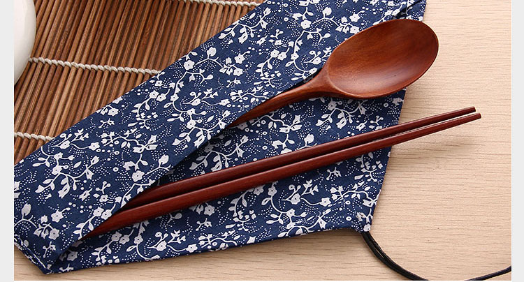 Bộ Muỗng Đũa Nhật Bản Ou Runzhe