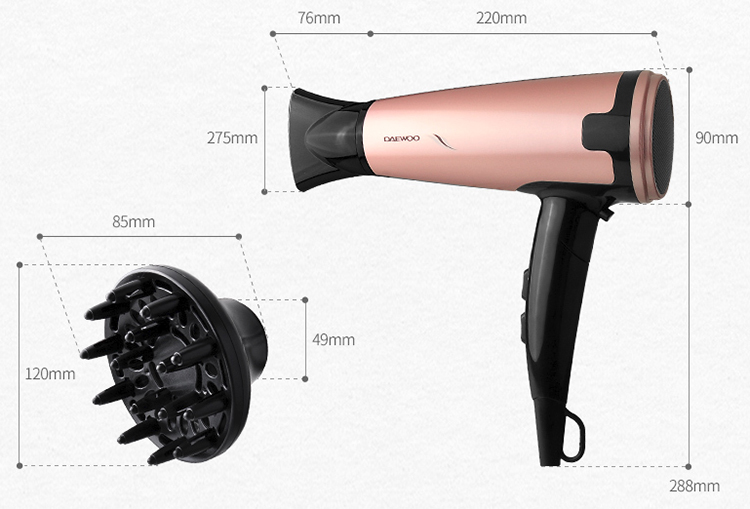 Máy sấy tóc Daewoo QL-5923 (1800W)