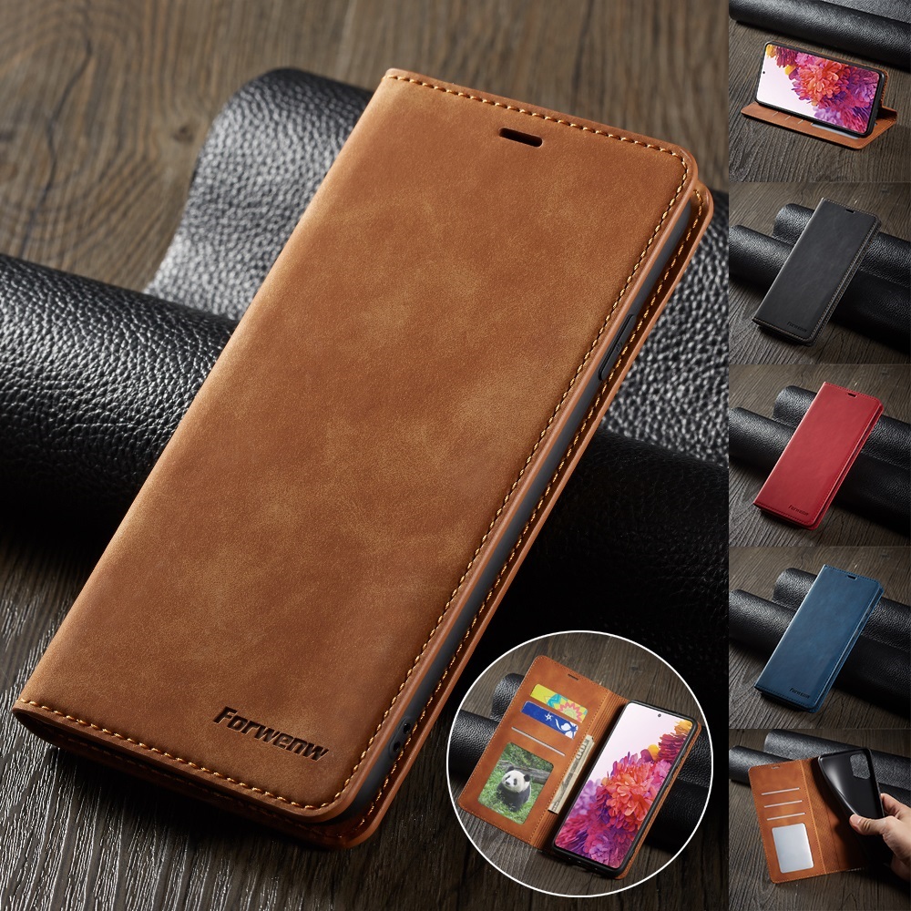 Bao Da Dạng ví Dành Cho SamSung Galaxy A13/ A23/ A33/ A53/ A73 Chính Hãng Forwenw Có Ngăn Đựng Tiền và Thẻ - Hàng Chính Hãng
